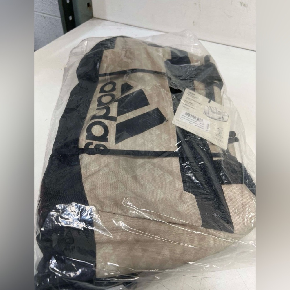 Adidas Black and White Men's Duffel Bag - Picture 2 of 7